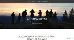 Desktop Screenshot of andrewliptak.com